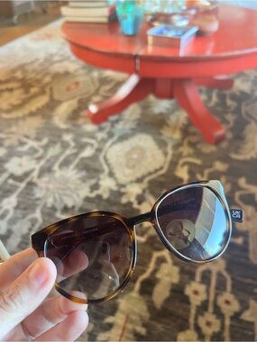 Le Specs Tortoiseshell Sunglasses with Brown Gradient Lenses
